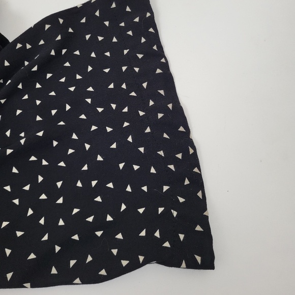 Reformation Alice Jumpsuit Wide Leg short sleeve triangle print bell sleeve - Picture 14 of 16